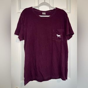 PINK Relaxed Tee size L